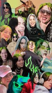 Billie eilish indie room decor home decor crate collage diy photo collage diy billie cute room decor easy diy art cute bedroom decor. Collage Of Billie Eilish Billie Billie Eilish Bad Girl Aesthetic