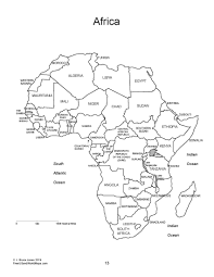 World Regional Maps Pdf Coloring Book Blank Outline Maps For Etsy Africa Map World Map With Countries Teaching Geography