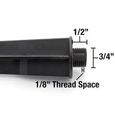 Outdoor Genuine Malibu 8101 4820 01 Metal Male Stake For Replacement Of Malibu Landscape Light Spike Or Stake