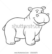 Cute Hippo Coloring Pages Google Search Cute Hippo Coloring Pages School Themes