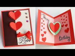 Tiny note cards notecards for him. How To Make Birthday Card For Boyfriend Or Girlfriend Handmade Birthday Card I In 2021 Handmade Birthday Cards Birthday Cards For Girlfriend Creative Birthday Cards