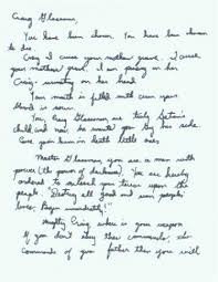 The chase for the killer was legendary, it made household names of investigators and berkowitz christened himself the son of sam in a letter designed to taunt police, and the documentary makes it seem like they never forgave him for it. David Berkowitz Letters Murderpedia The Encyclopedia Of Murderers