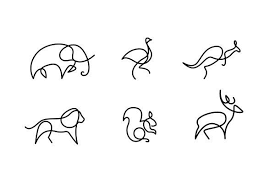 Steemit One Line Animals Animal Line Drawings Single Line Drawing
