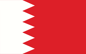 علم البحرين) consists of a white band on the left, separated from a red area on the right by five triangles that serve as a serrated line. Bahrain Flag Country Free Vector Graphic On Pixabay