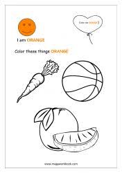 Make a fun coloring book out of family photos wi. Orange Coloring Page Things That Are Orange Coloring Page Orange Things Orange Pink Color Coloring Pages Color