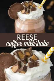 A milkshake is the absolute best way to treat yourself in five minutes or less. Reese Coffee Milkshake Simply Stacie