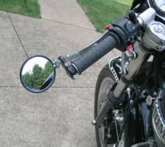 Bar End Mirrors For The New Triumph Bonneville