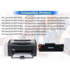 The hp laserjet pro mfp m127fw prints all your professional color documents at up to 28 ppm (using both black and color cartridges) for little interruption in workflow. Cf283a Inkspire 3pk Compatible Hp 83a Toner Black For Hp Laserjet Pro Mfp M127fw M127fn M125a M125nw M125rnw M126nw Walmart Canada