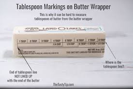 You don't have to use measuring cups to measure butter. How Many Tablespoons Are In A Cup Of Butter Measure Butter Like A Pro The Tasty Tip