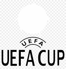 The uefa europa conference league features the tournament's new trophy, which is placed between two half circles, consistent with the logo of the uefa europa league. Uefa Cup Logo Black And White Uefa Champions League Hd Png Download 2400x2400 3459981 Pngfind