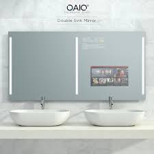 See more ideas about bathroom decor, beautiful bathrooms, home decor. Qaio Double Sink Mirror Evervue Middle East Fzc
