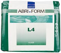 Abena Abri Form Comfort Briefs Large L4 12 Count