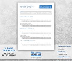 Maybe you would like to learn more about one of these? Student Resume Template Word Academic Resume Template For Etsy