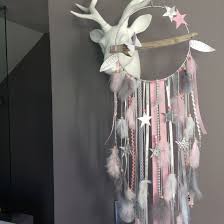 Attrape Reves En Bois Flotte Plumes Etoiles Et Perles Bois Decorations Murales Par Marcelmeduse Capteur De Reves Bricolage Attrape Reve Attrape