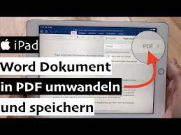 Das anschließende bearbeiten ist hier schon etwas schwerer, jedoch sogar mit einem ipad (ios) oder macbook ohne qualitätsverlust möglich. Ipad Word Dokument In Pdf Umwandeln Speichern So Gehts Youtube