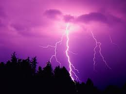 Kahoot Play This Quiz Now Purple Lightning Purple Sky Nature Wallpaper