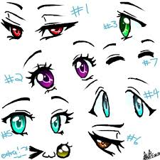 Image Result For Anime Eyes Drawing Reference Dibujos Tutoriales De Dibujo Arte De Anime