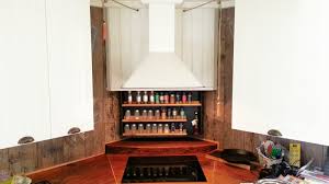 Build a homemade hidden spice rack diy project. My Hidden Spice Rack Hack Kitchen Fan Ikea Hackers