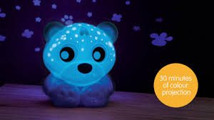 0186423 Goodnight Bear Night Light And Projector Youtube
