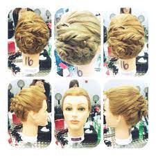 Hair Updo Braids Twists Fancy Blonde Mannequin Cosmetology Hair Beauty Cute Hairstyles Hair Styles