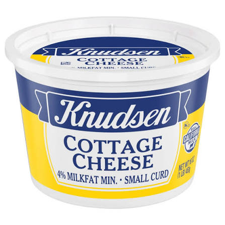 Knudsen Small Curd Cottage Cheese 16 oz Tub, 453 g - Fred Meyer
