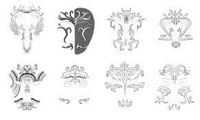 Dalish Tattoos Tumblr Dragon Age Elf Dragon Age Origins Dragon Age