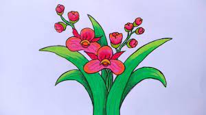 Cara mewarnai gambar bunga anggrek gambar mewarnai bunga. Cara Menggambar Bunga Anggrek Menggambar Bunga Anggrek Youtube