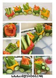 Birthday Dinner Ideas At Home Vegetarian Vegetable Train A Fun Party Food Idea The Inspiration Edit Recipe Best Party Food Kids Party Food Party Food Buffet