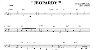 Jeopardy Theme Pdf Sheet Music Merv Griffin Words