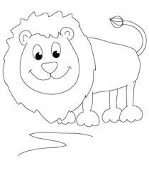 Then outline the second part of the mane, its color, which. How To Draw Lion Easy For Kids Learn How To Draw