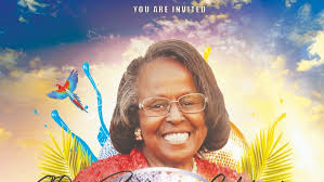 Eldest living family member Maxine Clark and her family