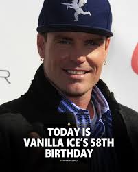 Happy 58th Birthday to Vanilla Ice! 🥳
