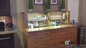Hidden Bar Cabinet Using Table Lift Youtube In 2020 Hidden Bar Bar Cabinet Custom Table Top