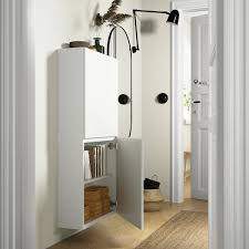 If you want to breathe new life into your besta storage system, consider swapping out the legs, hardware, or cabinet fronts. Besta Wall Cabinet With 2 Doors White Lappviken White Ikea
