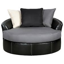 We did not find results for: Signature Design By Ashley Jacurso Contemporary Round Oversized Swivel Accent Chair Royal Furniture Upholstered Chairs