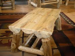 Split Log Coffee Table Rustic Log Furniture Log Coffee Table Log Furniture