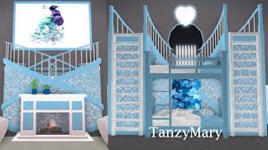 How to make an elevated bed lol #roblox #bloxburg #diy. Bloxburg Design Ideas Furniture Hacks Fancy Bed Sitting Area Speedbuild Tutorial Youtube