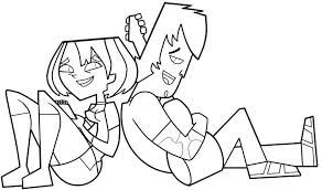 Download and print these total drama island coloring pages for free. Total Drama Island Coloring Pages Page 1 Coloring Home