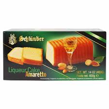 Schlunder Amaretto Liquor Cake 14 Oz 400 G Yummy Bazaar