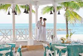 Sea Inspired Wedding Reception Bahamas Wedding Venues Bahamas Wedding Beach Resorts