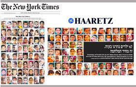 Its strength is in its editorial excellence; Ny Times Israeli Paper Feature Photos Of All 67 Palestinian Children Killed In Gaza Toysmatrix