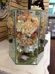 We manufacture custom display cases in acrylic, plastic, plexiglass & lucite at lowest prices. Preserved Bridal Bouquet Real Flowers From A Wedding Dried And Placed In Glass Hexagon Display Case Wedding Shadow Box Bouquet Preservation Wedding Keepsakes