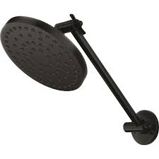 Methven Wels 3 Star 9l Min 150mm Black Krome Hi Rise Shower Shower Heads Bathroom Plumbing Shower Fittings