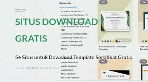Editable certificate templates ready for you to download and customize for any occasion. 5 Situs Untuk Download Template Sertifikat Gratis