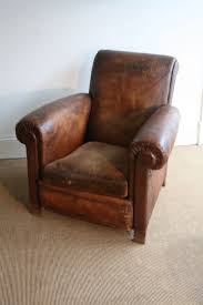Sometimes An Upholstered Seat On A Leather Chair Can Be A Little Warmer Shabby Chic Table And Chairs Vintage Leather Chairs Vintage Leather Armchair
