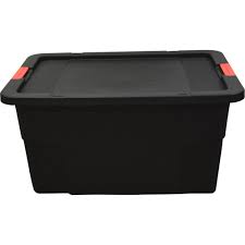 Lockable lid with latches for safety. Sca Heavy Duty Storage Box 100 Litre Supercheap Auto New Zealand