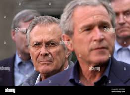George bush camp david hi-res stock photography and images