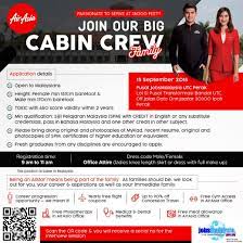 Explore current vacancies from all the top employers in ipoh. Airasia Cabin Crew Walk In Interview Ipoh September 2018 Better Aviation