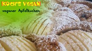 Mit nur fünf zutaten zaubert ihr für euch und eure liebsten einen süßen kuchengenuss für jeden anlass. Veganer Apfelkuchen Veganen Kuchen Backen Vegane Rezepte Von Koch S Vegan Youtube