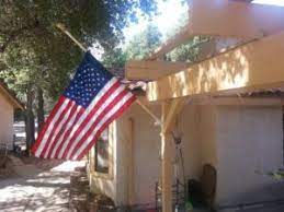 If the flagpole has a yardarm, the flag should be raised to the. How To Display The Us Flag At Half Staff At Home Ncw Veterans Info